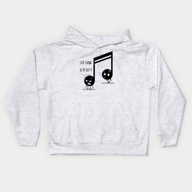 Sexy semiquaver Kids Hoodie by Nasken